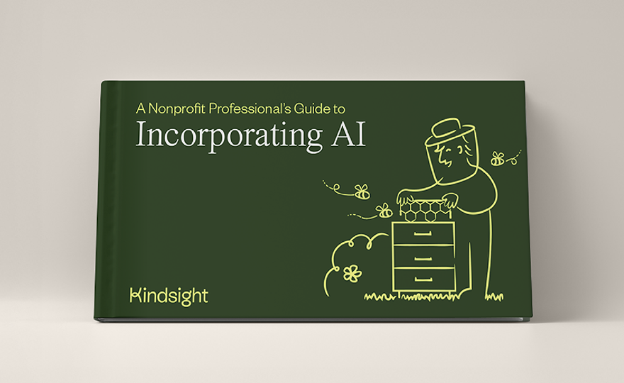 Nonprofits Guide to Incorporating AI ebook cover