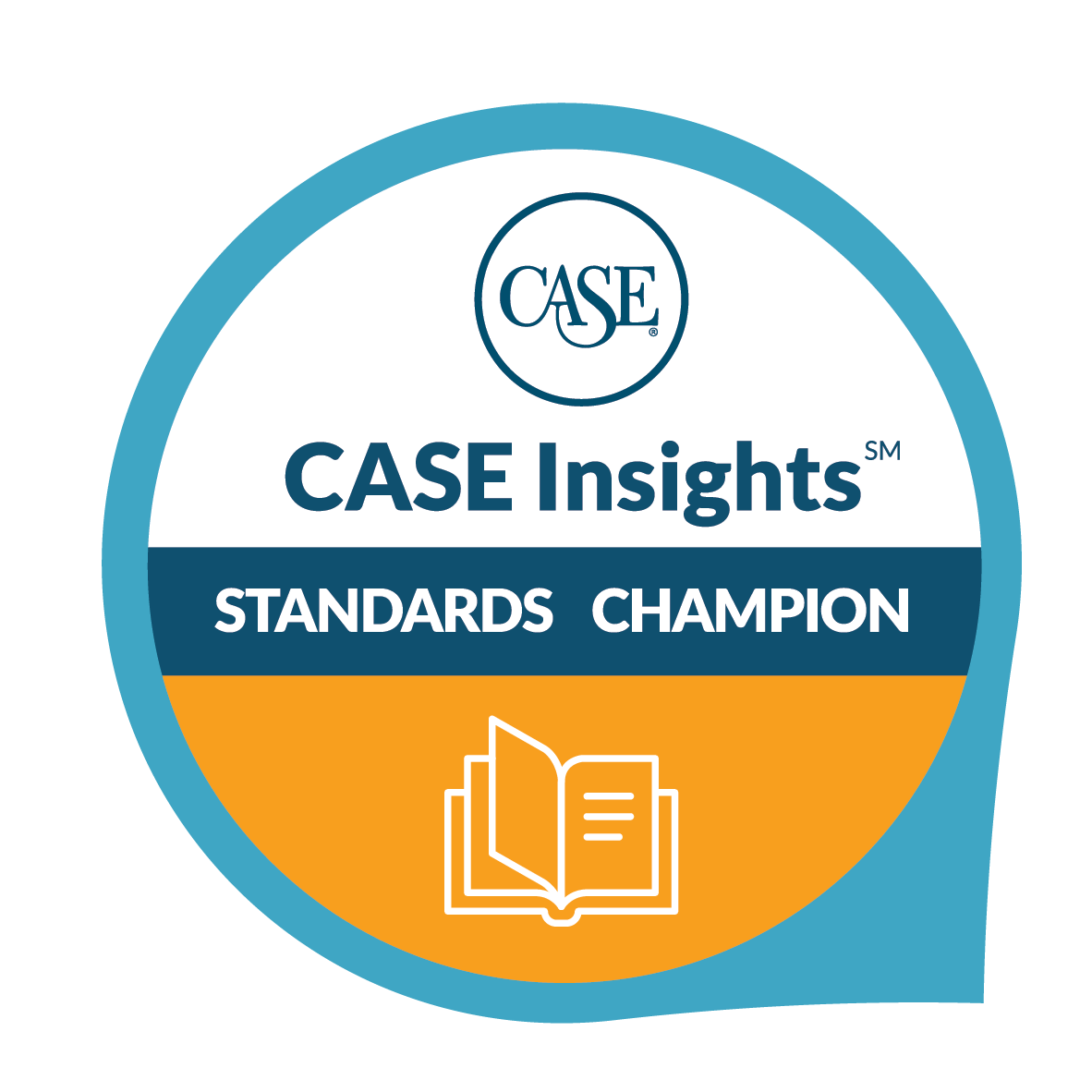 CASE Insights Standards Champion badge 2024-2025