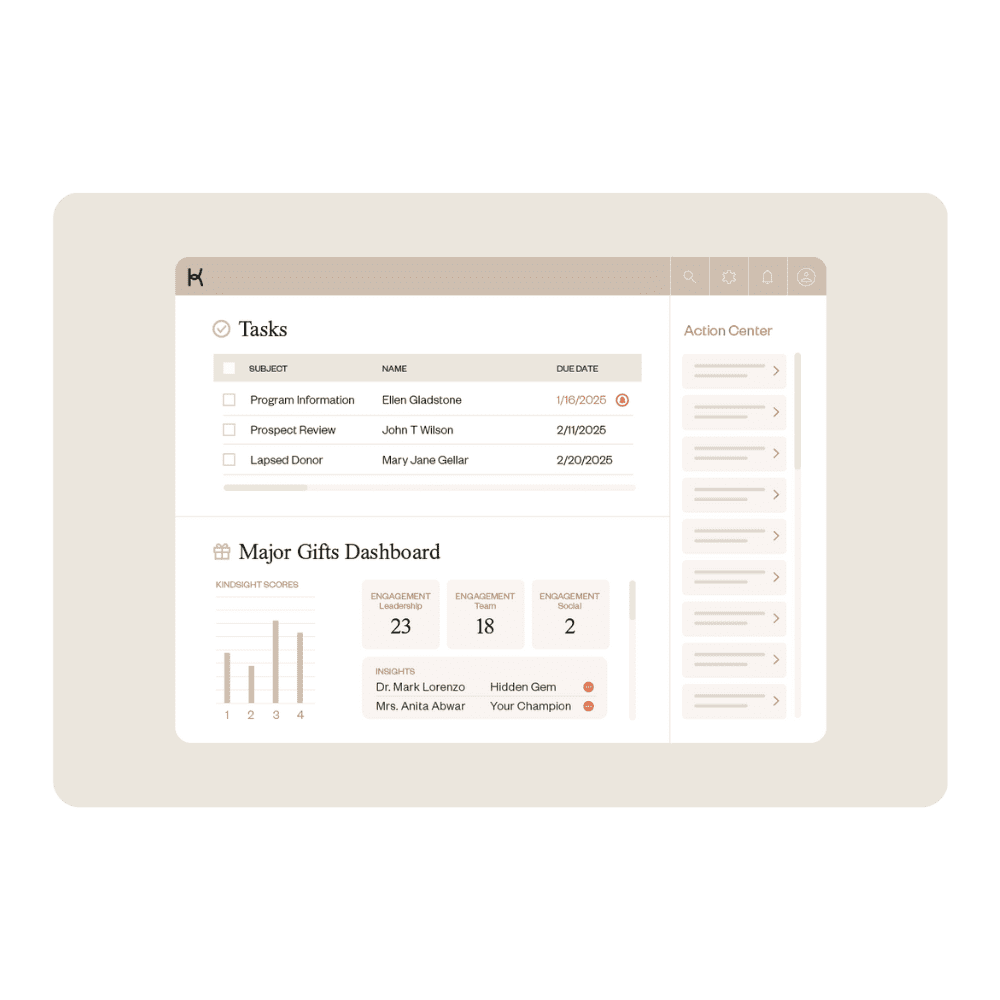 Ascend for healthcare dashboard