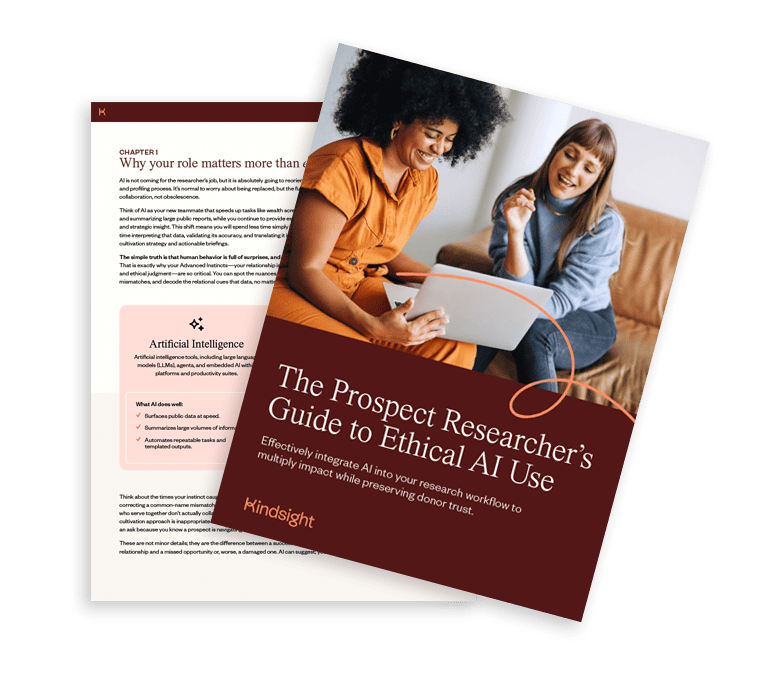 Prospect researchers guide to ethical AI use