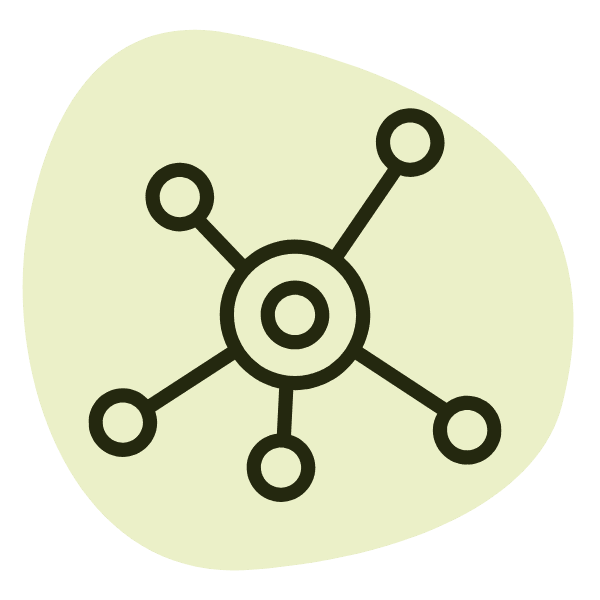 Powerful connections icons