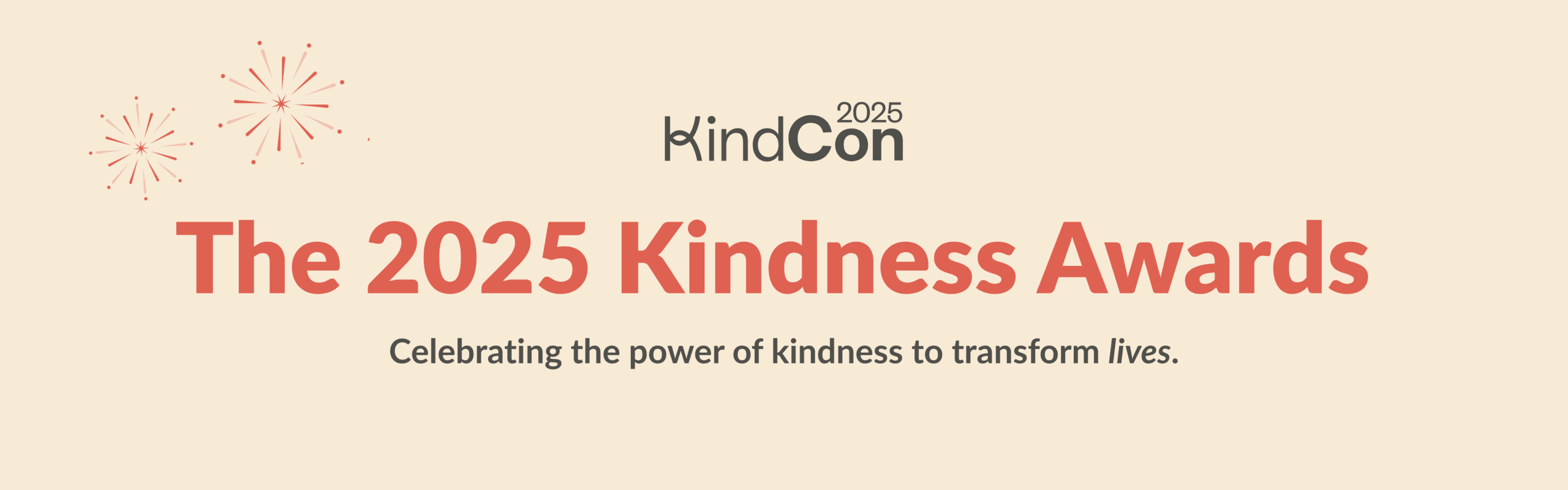 Kindness award header