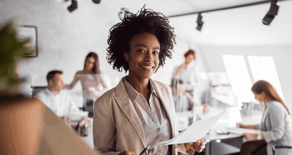 Fundraiser working on year-end giving campaign