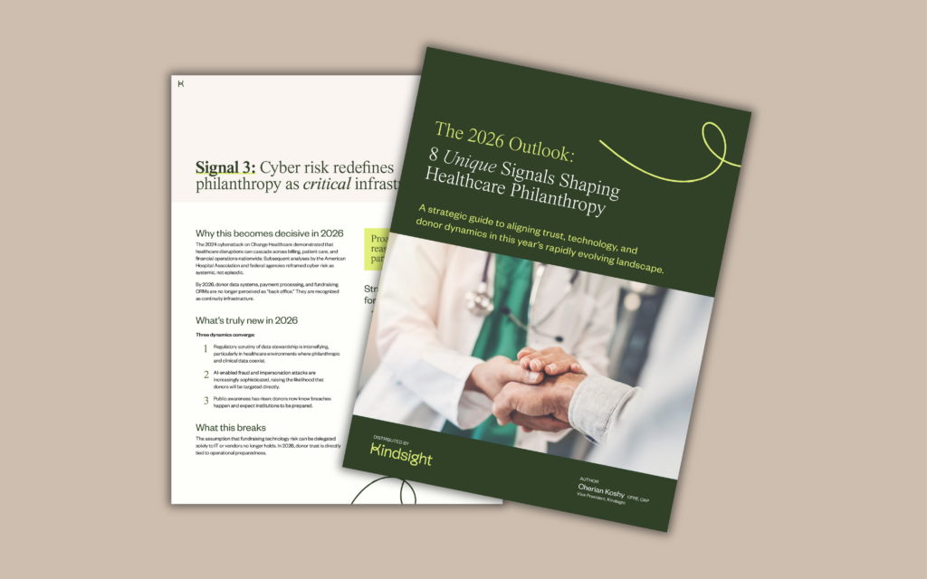 2026 Outlook - 8 signals shaping healthcare giving