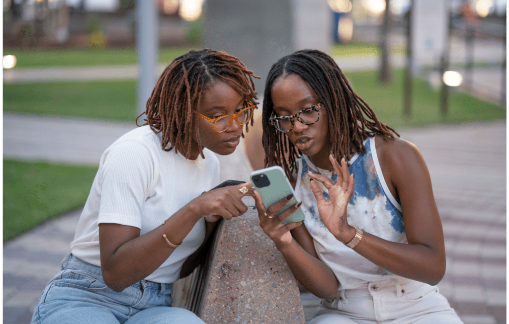 Donors engaging with a nonprofit social media page