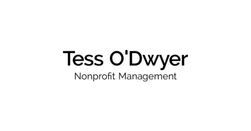 Tess O'Dwyer Nonprofit Management Logo