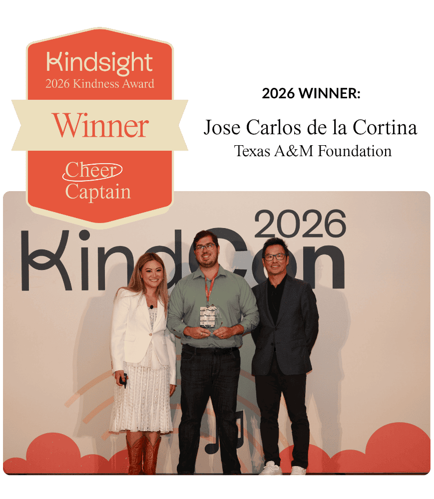 Jose Carlos De La Colina Horta, 2026 Kindness Awards Cheer Captain winner