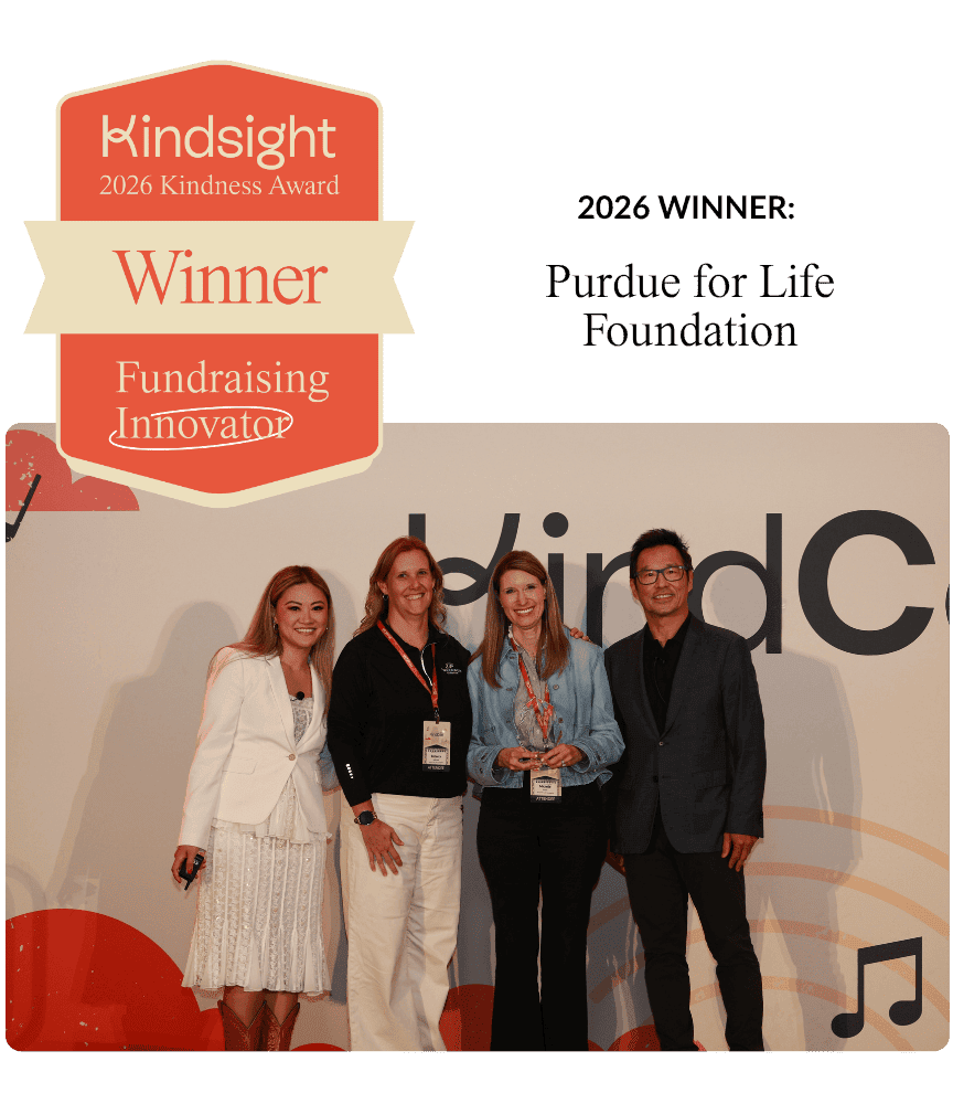 Purdue for Life Foundation, 2026 Kindness Awards Fundraising Innovator winner
